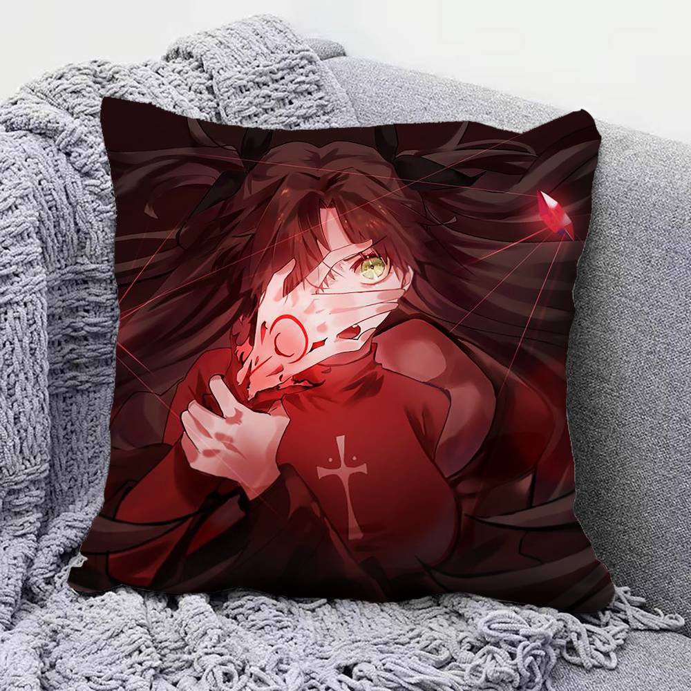 Rin Tohsaka Fate FGO HRS  Home Sofa Cushion Covers and Aecorative Custom Pillow Covers
