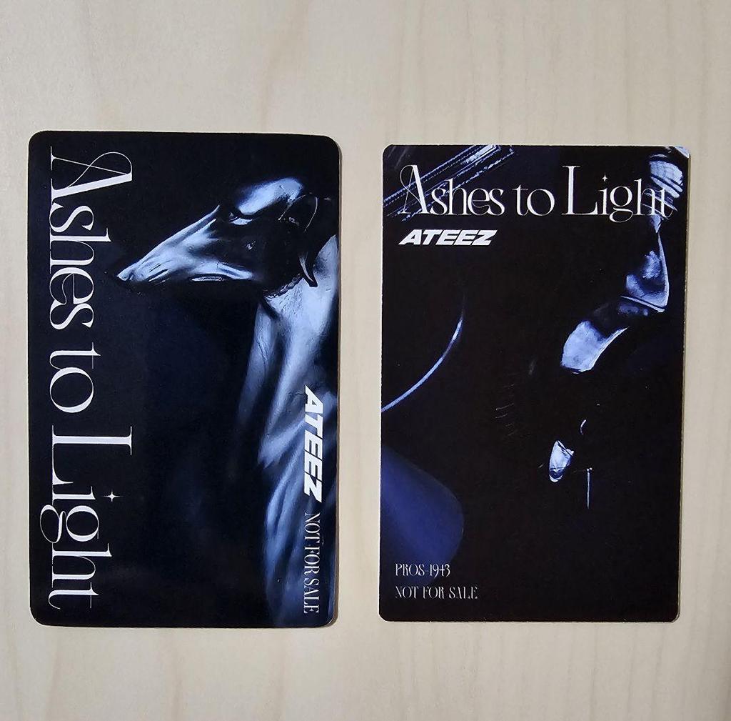 [USED] ATEEZ Ashes to Light ATINY Edition Wooyoung
