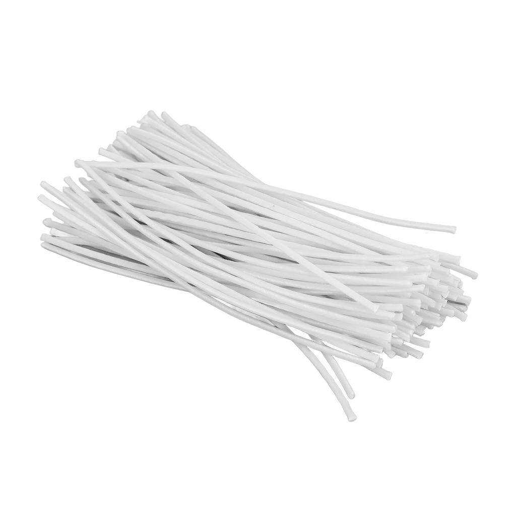 100pcs 4.7in Length Cotton Candle Wick DIY Candle Making Smokeless Wax Cotton Core