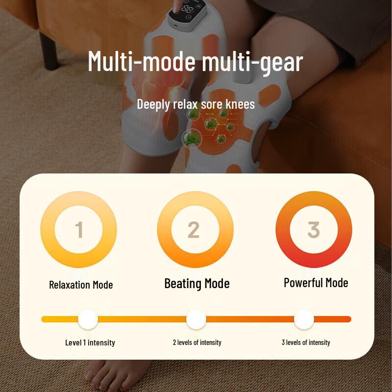 HEZHENG HZ-X5 Heated Knee Massager CN plug (adapter included)