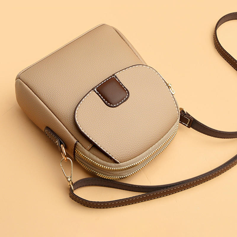 Women's Crossbody Bags PU Leather Mobile Phone Bag For Female Bag Designer Simple Fashion Messenger Bags