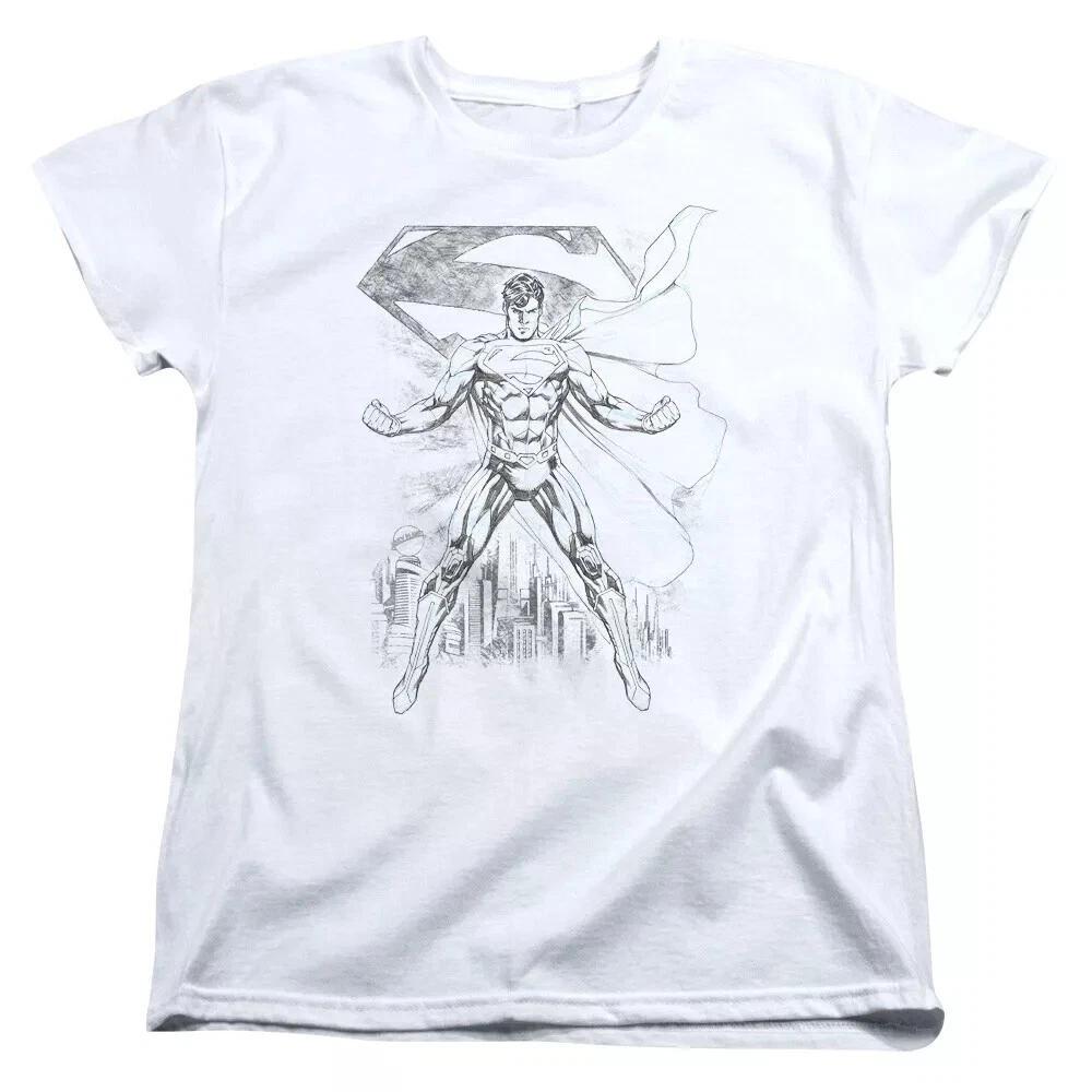 Superman  Super Sketch  Women s T-Shirt S