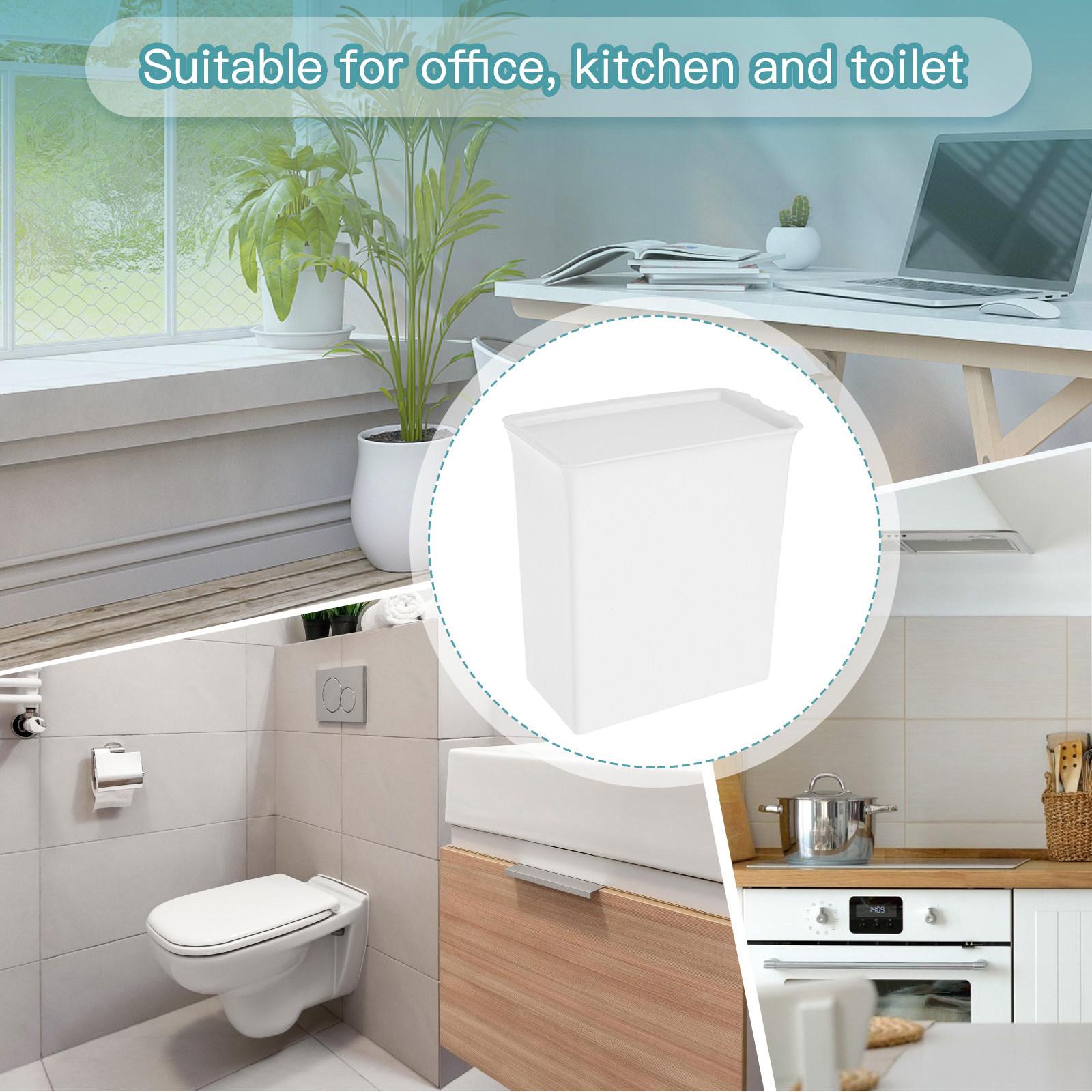 

Laundry Powder Container Large Capacity Multifunctional Plastic Storage Bucket for Laundry Beads Powder and Snacks Holder 14.6X14X8CM