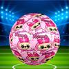 Custom Name Personalized Labubu Print Size 5 Soccer Ball Training & Match Football, for Team, Kicking, Gift for Football