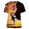 Mountain Climbing Hiking 3d Print Men's T-shirt Women T Shirt Men Summer Tees Casual Fitness