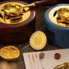 DIY Wax Seal Melting Furnace with Spoon Wax Seal Stamp Stove Convenient Wax Seal Warmer Kit Multipurpose for Envelope Decorative