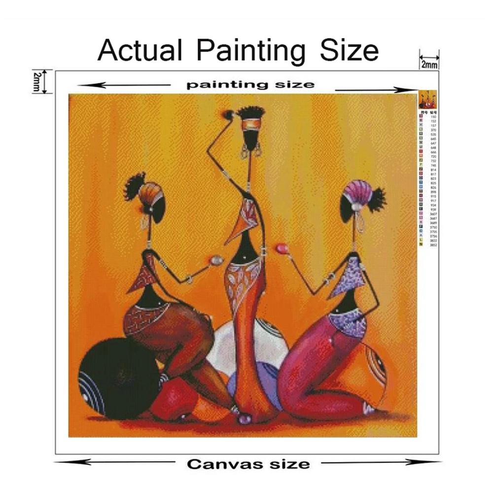 Beautiful Girl and Flowers Picture DIY Diamond Painting Cross Stitch Full Drills Diamond Mosaic New Collection Home Decor