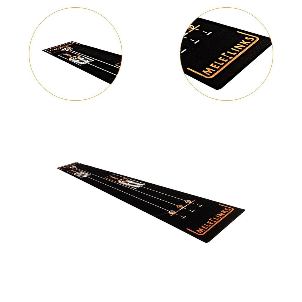 Golf Putting Mat Practice for Home Office Gift Men Women Golfer 3.6x0.4m