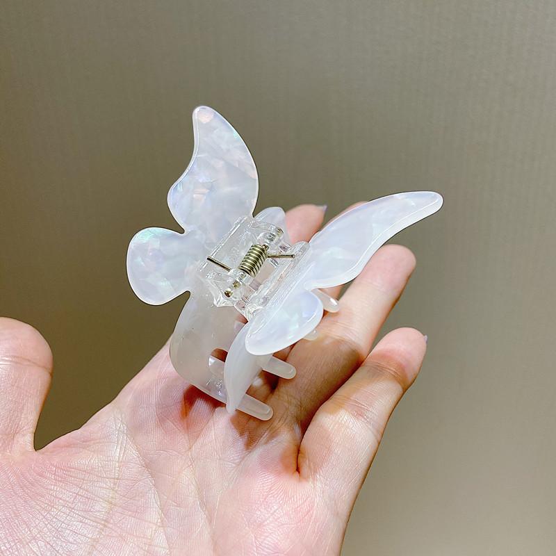 Tocado colorido de la pinza para el pelo de la muchacha de la mariposa del acetato Súper Hada