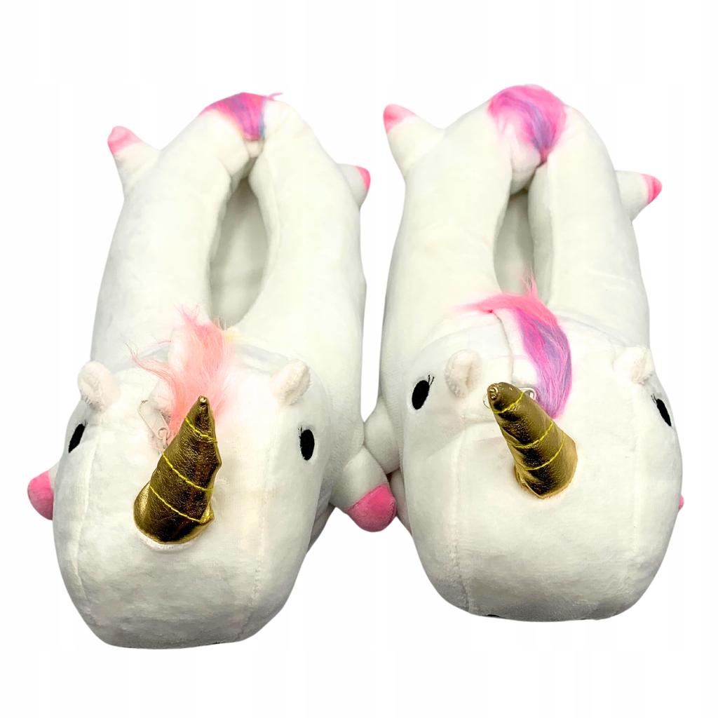 Unicorn Rainbow Winter Slippers For Women, Children, Warm 35-38