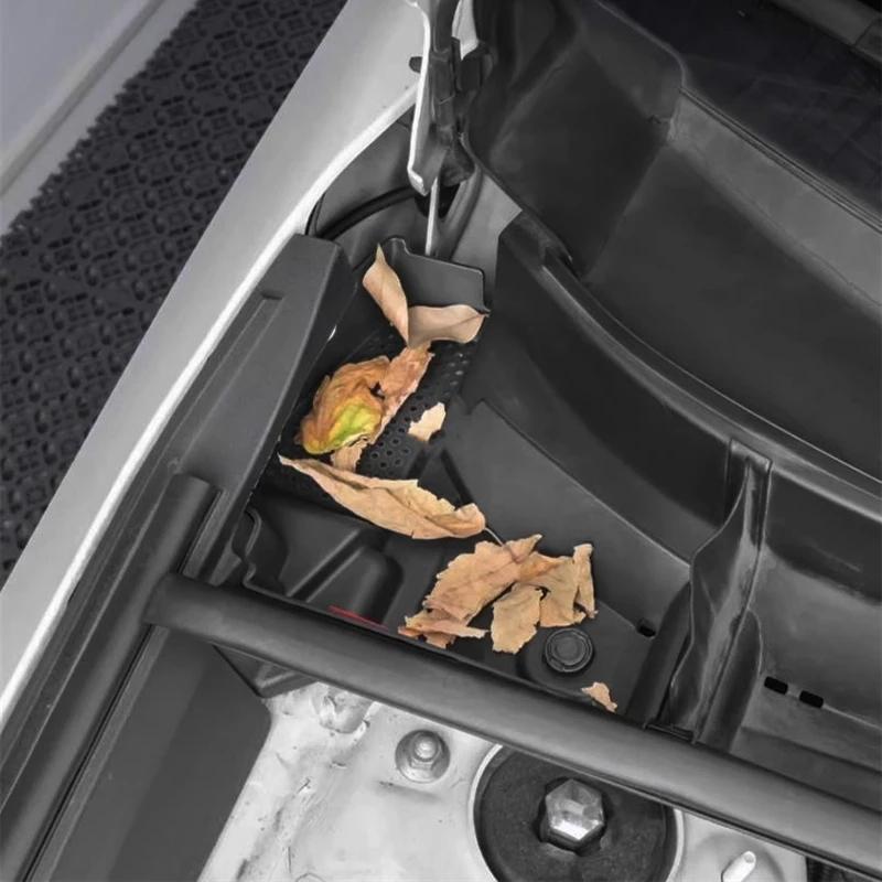 Car Front Engine Compartment Filter For Toyota RAV4 XA50 Accessories 2020~2025 LHD Protective Cover Water Tank Protective Net