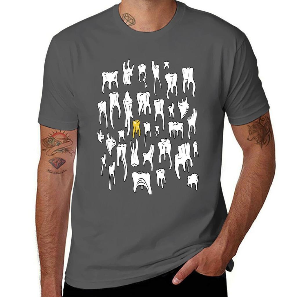 Tooth Or Dare Bold Illustration Tshirt Work Style Casual Tshirt