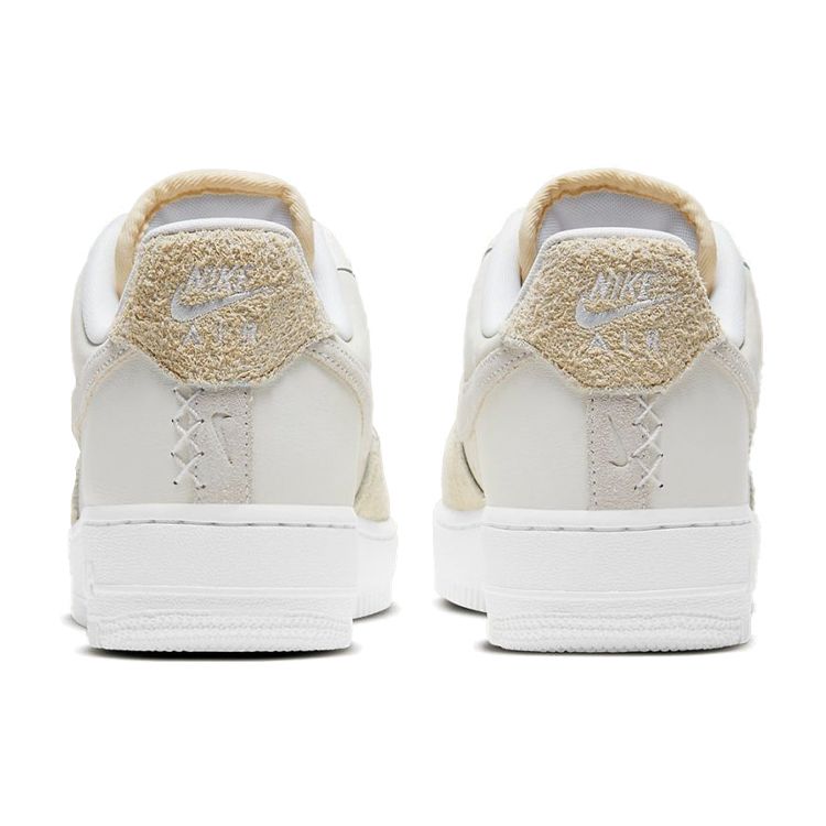 Nike  Air Force 1 07 Coconut Milk Patchwork Women Sneakers Cream Sail Summit-White DD6618-100