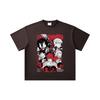 260 GSM Double Yarn 32 Count 100% Cotton Chainsaw Man V60 Print Unisex Heavy Cotton T Shirt