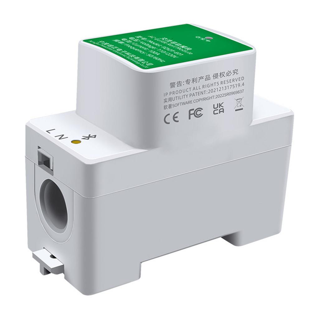 Industrial Grade Electric Meter Mini WiFi Energy Meter Monitors Power Consumption Voltage Current Simple Installation