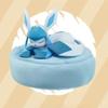 Po Ke Mon Eevee Sleeping Position Series Blind Box Sylveon Umbreon Flareon Jolteon Anime Desktop Decoration Model Toy