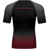 Red Plume Mens 3D Digital Printing Short Sleeve T-Shirt Outdoor Running Yoga Fitness Tight Shirt for Men