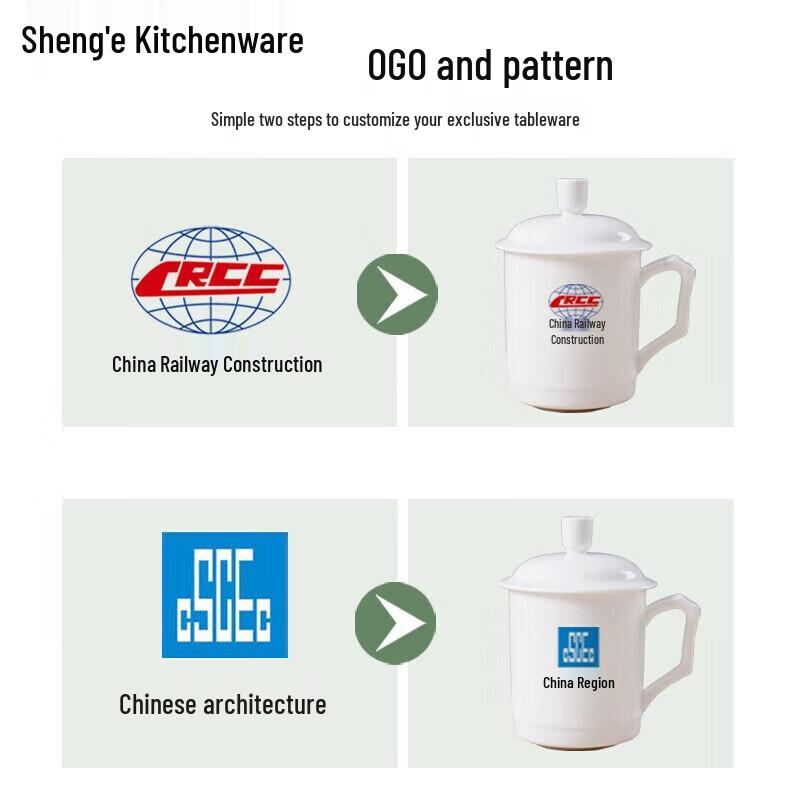 PHMI Classic Office Tea Cup with Lid