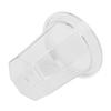 Coffee Ground Dosing Cup PC Antistatic Transparent Coffee Powder Feeder Dosing Cup for Portafilter Basket