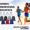 Waterproof Riding Backpack Foldable Sports Bag Durable Drawstring Bags  For Travel Swimming Gym