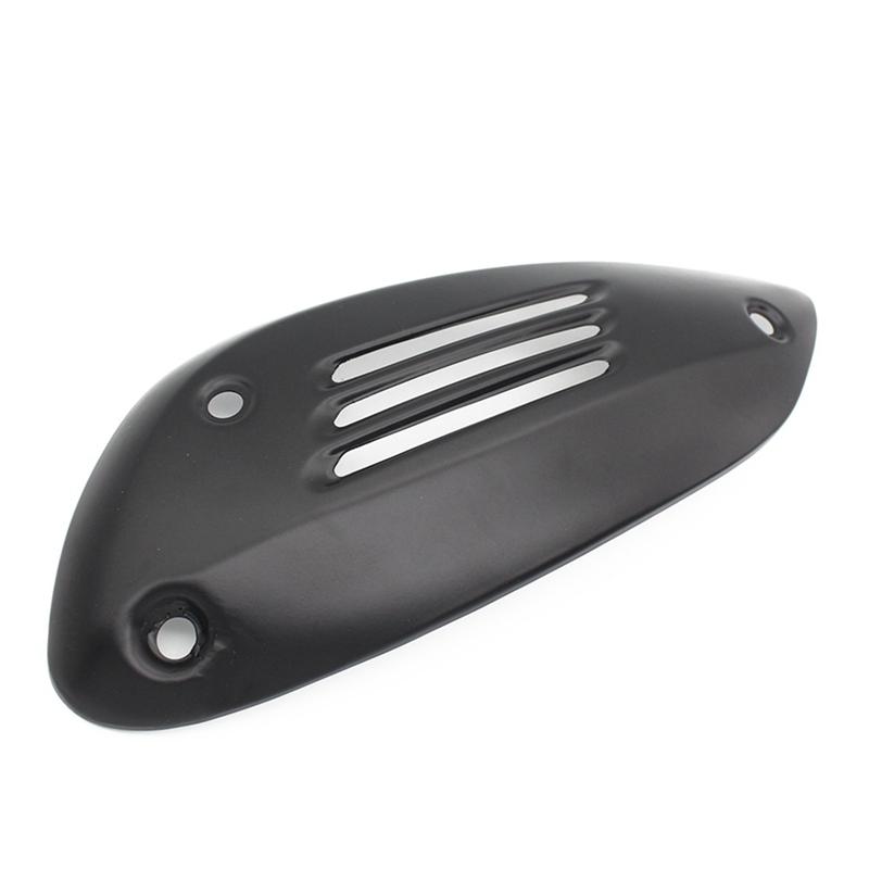 1 PCS Motorcycle Exhaust Pipe Cover Right Muffler Heat Shield Case Parts Accessories For VESPA GTS 125 250 300 GTV GTE 2013-2025