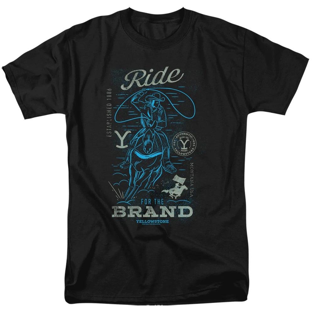Yellowstone - Ride For The Brand - Unisex Short Sleeve Children s T-shirt - Black 100