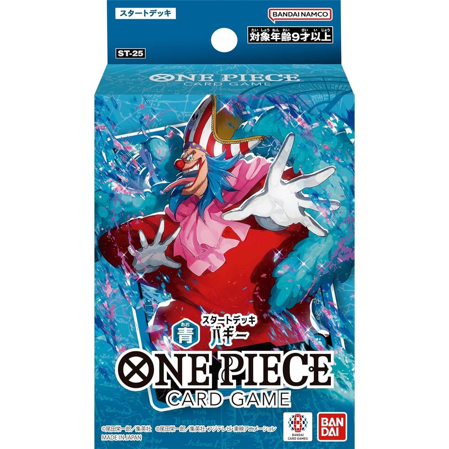 Bandai ONE PIECE Card Game Start Deck Blue Buggy ST-25