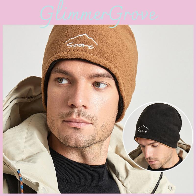 Winter Ski Hat For Men With Fleece Material And Warmth For Outdoor Activities