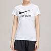 Nike NSW Tee JDI Print Short Sleeve T-shirt Women Tops White CI1384-100