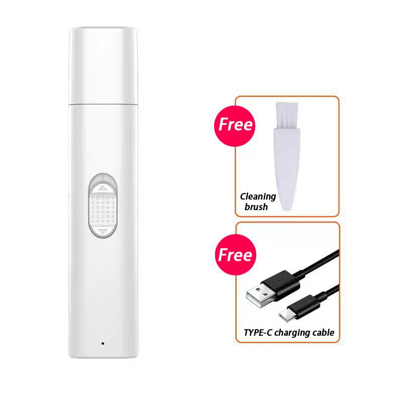 

Dog And Cat Pet Nail Grinder Trimmer Electric Professional Grooming Kit USB Charging Pet Electric one size белый