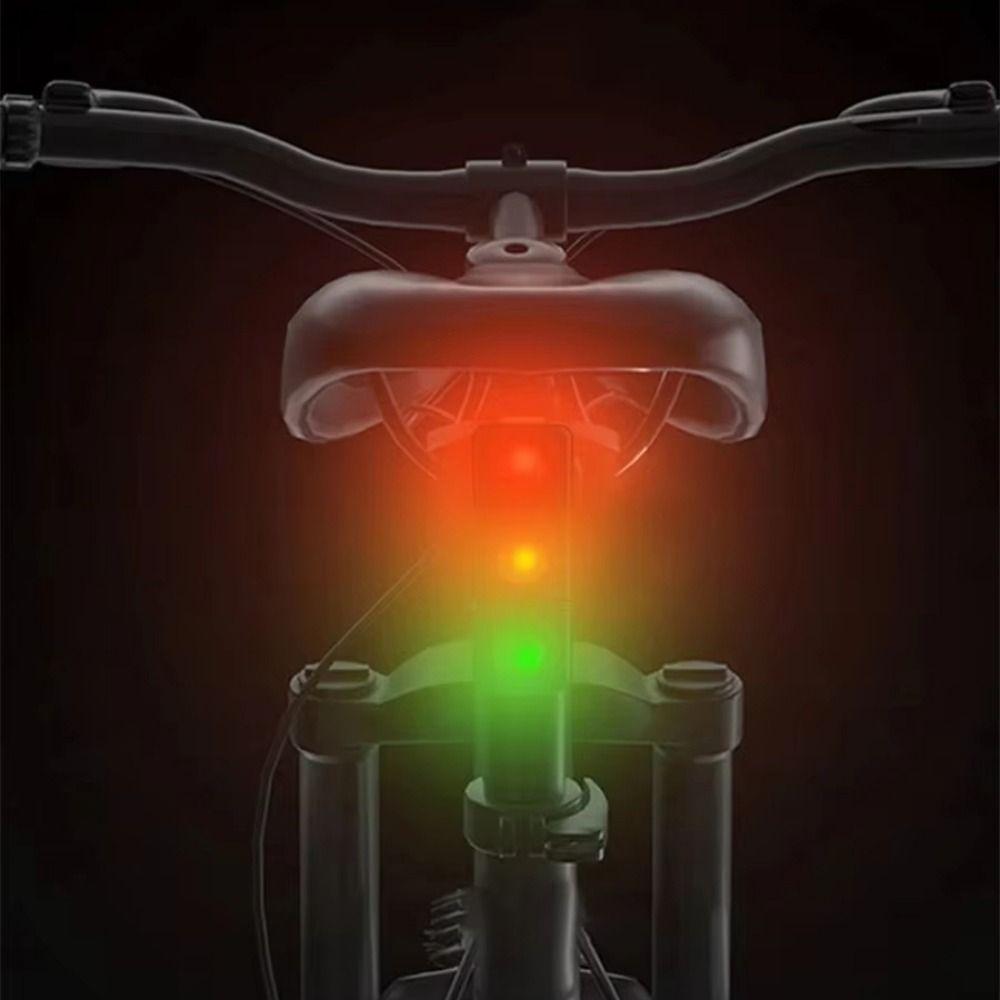 Waterproof LED Cycling Rear Lamp Foldable Emergency Warning Lights Bike Taillights  Outdoor