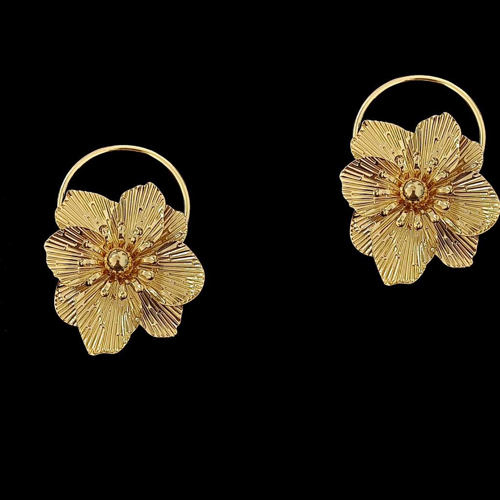 Niche Design High-Grade Fringed Flower Earrings Are Suitable For Women'S Banquet Party Wear Earrings