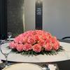 Luxury Silk Floral Arrangement for Round Dining Table