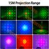 2025 NEW Stage DJ Party Laser Projector Disco Voice Controlled Red Green Blue Strobe Lights Club Family Holiday Christmas Lights