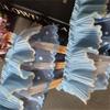 5CM Chiffon Lace Fabric Clothing Sewing DIY Pleated Mesh Lace Lace Trim  Sewing Accessories