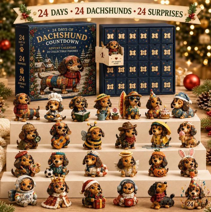 Weihnachts-Adventskalender 2026 – Feiertags-Blindbox-Kalender im Tier-Thema