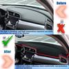 Dashboard Cover Dash Cover Mat Pad Carpet Custom Fit for Honda 10th Gen Civic 2016 2017 2018 2019 2020 2021 Accessories Anti-Skid Center Console