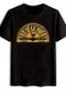 T-shirt Black "Sun Records" Graphic - Vintage Rock 'n' Roll Design