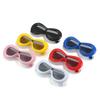 Y2K Sunglasses, Warm-Colored Wrapped Glasses, Integrated Large-Frame Sunglasses For Women