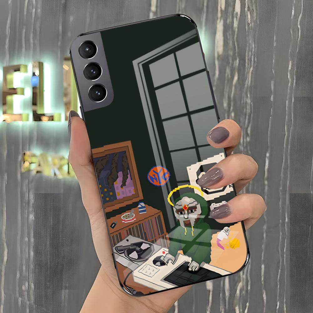 MF DOOM Rapper Phone Case For Samsung S26 S25 Plus S20 S20 Plus S22 Ultra S23 FE S21 Plus S21 Ultra Glass Cover