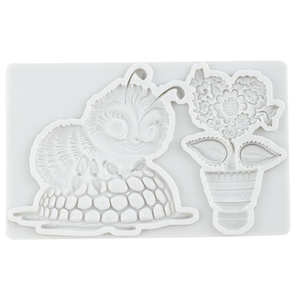 Flower Silicone Mold Sunflower Bee Fondant Molds Cake Decorating Tools Theme Cake Dessert Decorated Chocolate Candy Mold