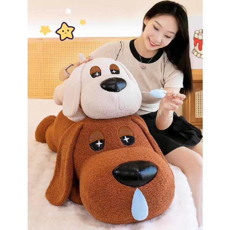 Adorable Large Plush Toy Pillow Soft Cuddly Dog Plushie Ideal Gift
