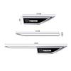 2Pcs Car Stickers Badge Metal 3D Decorative Blade Style for Mazda 3 6 CX5 2 CX3 CX9 MX5 RX8 Axela Demio Atenza MS GJI GH BK MP h6