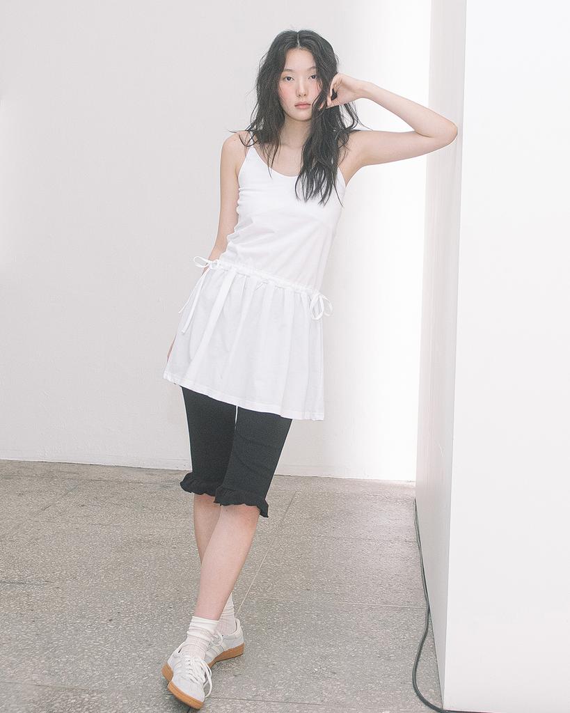 HAVISM Sleeveless Onepiece(White)