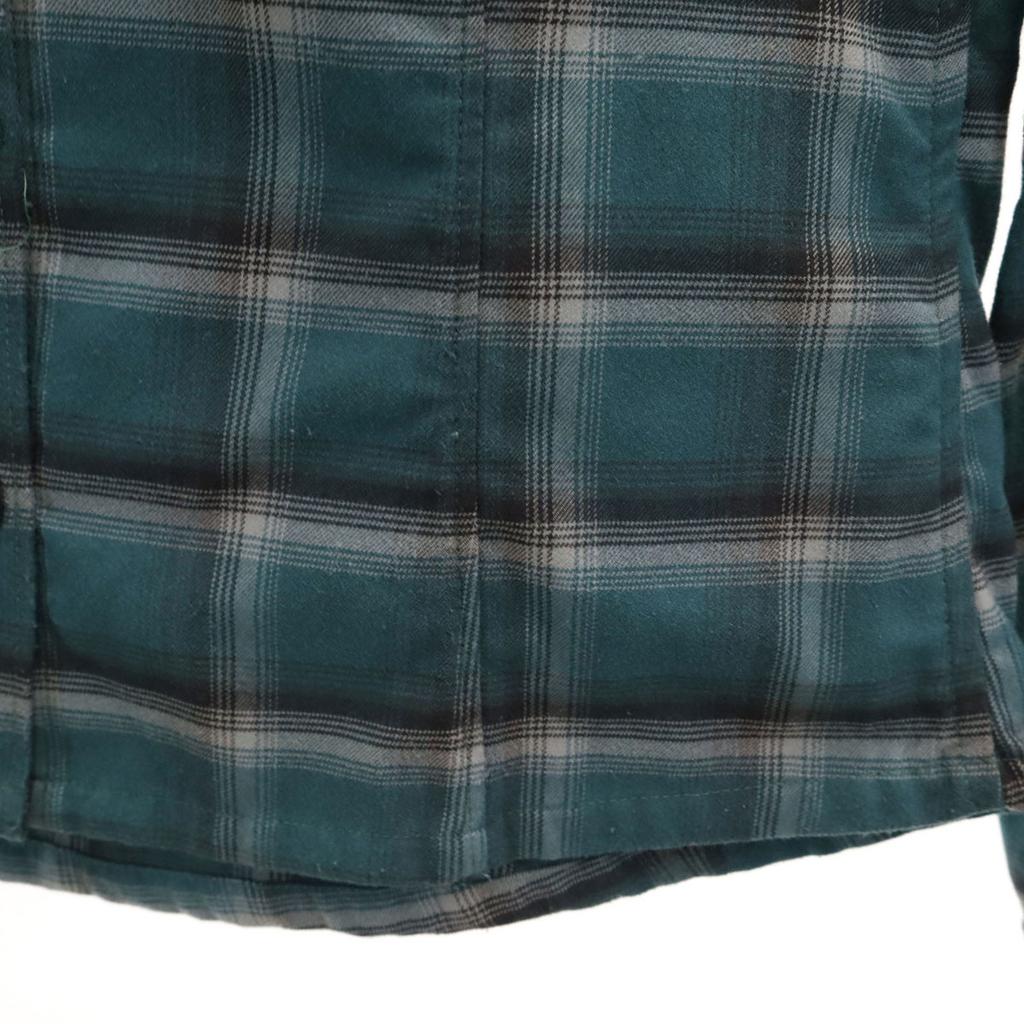 Mammut Check Pattern Long Sleeve Alessandria Tour Shirt S Outdoors Women Used