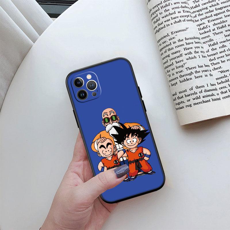 Anime Dragon Ball Goku Phone Case for Samsung Galaxy Note 10 20 S23 S22 Ultra FE Plus M06 M15 M16 M35 M55