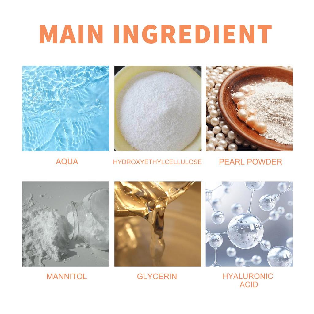 OUHOE Moisturizing Capsule Essence Hydrates and Moisturizes, Firms Neck Skin Wrinkles, Brightens Skin, Suitable for Face 30ml/box