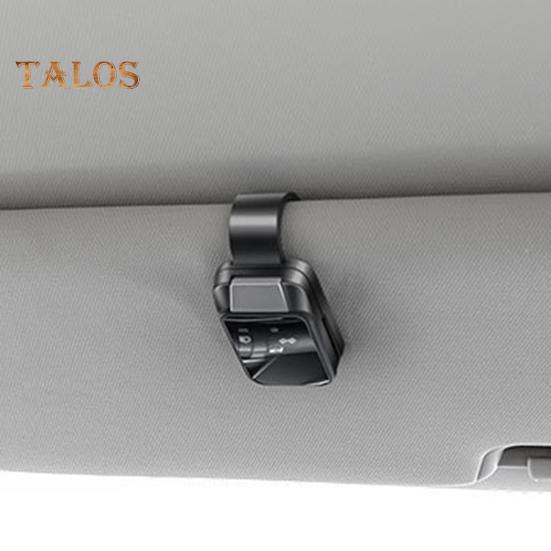 Univerzální spona na zorníky do auta Držák slunečních brýlí na jednu ruku s uchopením Bezpečná spona na věšák na sluneční brýle Víceúčelový organizér do auta na karty Sluneční brýle