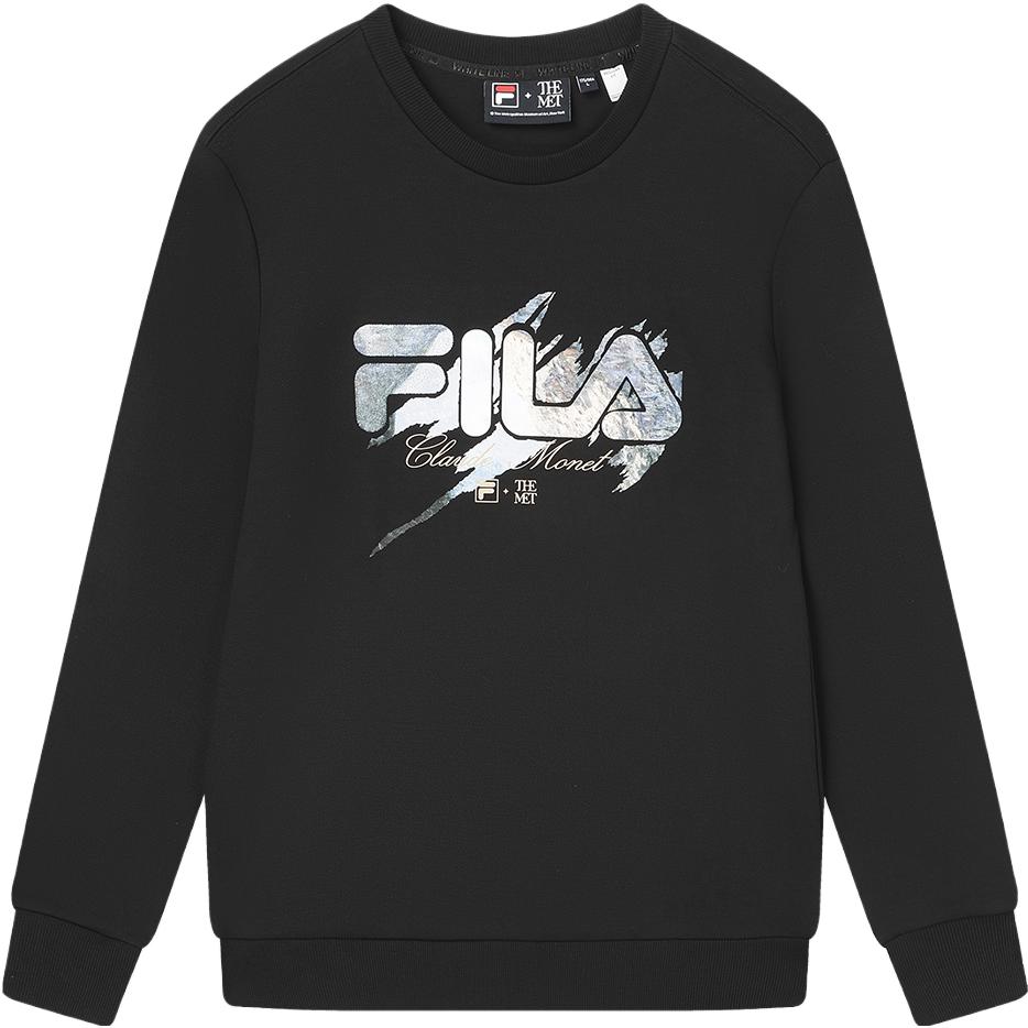 

New FILA Sweatshirt Men s Jet Black F11M348217FBK L