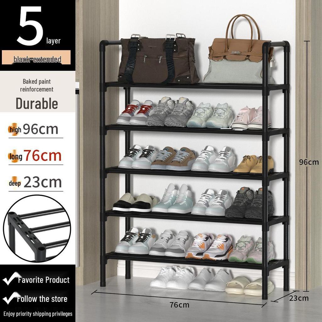 Multi-Tier Shoe Rack: Simple, Economical Storage Cabinet for Dormitory and Entryway